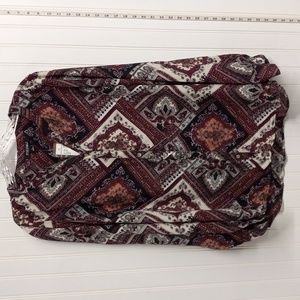 Roz & Ali women's button down blouse size L